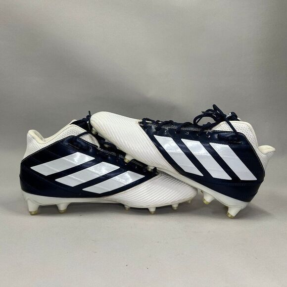 Adidas Freak‎ Carbon Football Cleats Men's Size 13 White Blue Mid Athletic Shoes - Picture 8 of 16